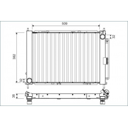 aušintuvo modulis
                                VALEO                                                822671, VALEO, 822671
