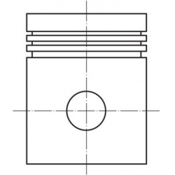 stūmoklis
                                MAHLE                                                009 10 02, MAHLE, 0091002, au
