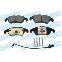 stabdžių trinkelių rinkinys, diskinis stabdys
                                SAMKO                                5SP2282