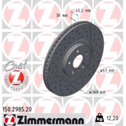 stabdžių diskas (1vnt) COAT Z
                                ZIMMERMANN                                                150