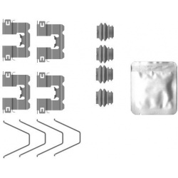 priedų komplektas, diskinių stabdžių trinkelės
                                TEXTAR                                   