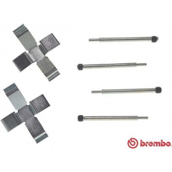 priedų komplektas, diskinių stabdžių trinkelės PRIME LINE
                                BREMBO                        