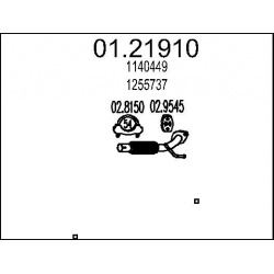 išleidimo kolektorius
                                MTS                                                01.21910, Nenurodyt