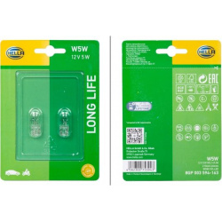 galinio žibinto lemputė
                                HELLA                                8GP 003 594-163, Nenurodytas g