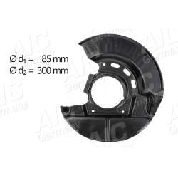 apsauginis skydas, stabdžių diskas Original AIC Quality
                                                55737, Nenurodytas 