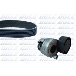 V formos rumbuotas diržas, komplektas
                                DOLZ                                                SK