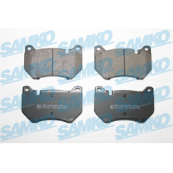 stabdžių trinkelių rinkinys, diskinis stabdys
                                SAMKO                                       