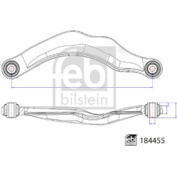 pakabos svirtis
                                FEBI BILSTEIN                                                184455, FEBI BIL
