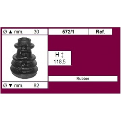 Apsauga granatos komplektas su sąvaržomis ir tepalu
                                FALGA (IT)                             