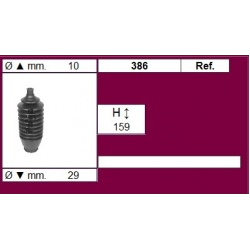 Apsauga vairo kolonėlės
                                FALGA (IT)                                                TCV386, F