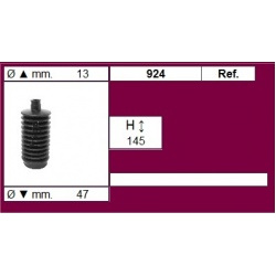 Apsauga vairo kolonėlės
                                FALGA (IT)                                                TCV924, F