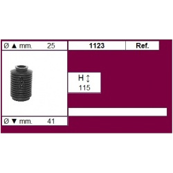Apsauga vairo kolonėlės
                                FALGA (IT)                                                TCV1123, 