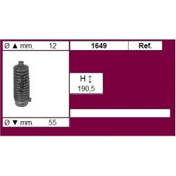 Apsauga vairo kolonėlės
                                FALGA (IT)                                                TCV1649, 