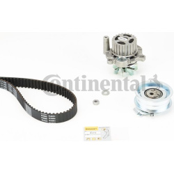 vandens siurblio ir paskirstymo diržo komplektas
                                CONTINENTAL CTAM                           