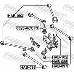 sailentblokas
                                FEBEST                                HAB-085, Nenurodytas gamintojas, HAB-085,