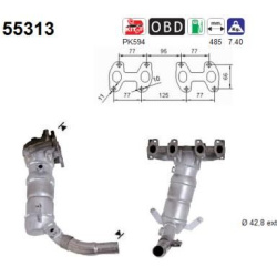 katalizatoriaus keitiklis
                                AS                                                55313, AS, 55313,