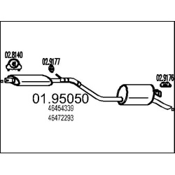 galinis duslintuvas
                                MTS                                                01.95050, Nenurodytas 