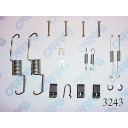 Stabdžių kaladėlių (būgn) montavimo dalys
                                CARRAB BRAKE PARTS                            