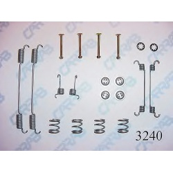 Stabdžių kaladėlių (būgn) montavimo dalys
                                CARRAB BRAKE PARTS                            