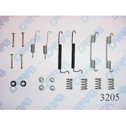 Stabdžių kaladėlių (būgn) montavimo dalys
                                CARRAB BRAKE PARTS                            