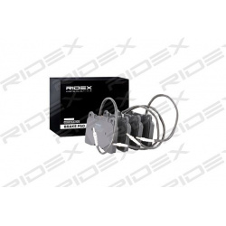 stabdžių trinkelių rinkinys, diskinis stabdys
                                RIDEX                                402B056