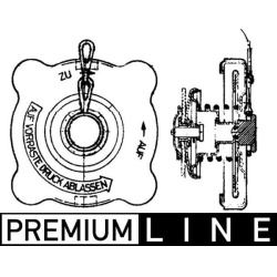 radiatoriaus dangtelis BEHR *** PREMIUM LINE ***
                                MAHLE                                       