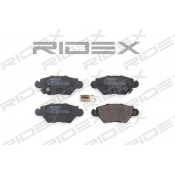 stabdžių trinkelių rinkinys, diskinis stabdys
                                RIDEX                                       