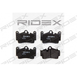 stabdžių trinkelių rinkinys, diskinis stabdys
                                RIDEX                                       