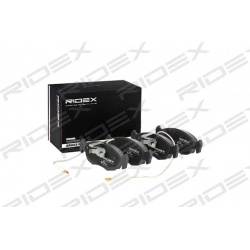 stabdžių trinkelių rinkinys, diskinis stabdys
                                RIDEX                                       