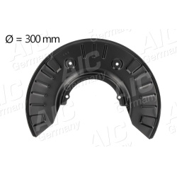 apsauginis skydas, stabdžių diskas NEW MOBILITY PARTS
                                AIC                                  