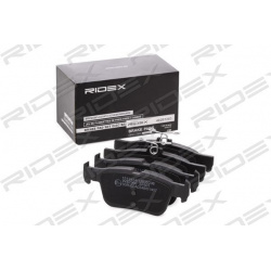 stabdžių trinkelių rinkinys, diskinis stabdys
                                RIDEX                                       