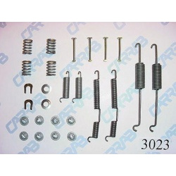 Stabdžių kaladėlių (būgn) montavimo dalys
                                CARRAB BRAKE PARTS                            