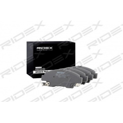 stabdžių trinkelių rinkinys, diskinis stabdys
                                RIDEX                                       