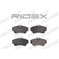 stabdžių trinkelių rinkinys, diskinis stabdys
                                RIDEX                                       