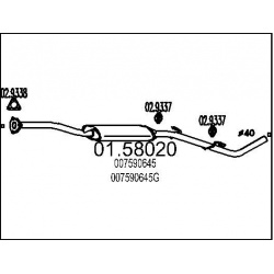 vidurinis duslintuvas
                                MTS                                                01.58020, Nenurodyta