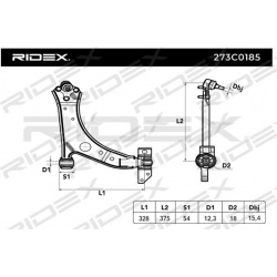 RIDEX                                                273C0185, Nenurodytas gamintojas, 273C0185, auto detalė