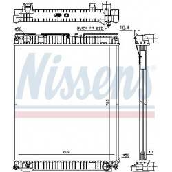 radiatorius, variklio aušinimas
                                NISSENS                                                67227