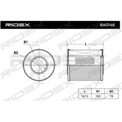oro filtras
                                RIDEX                                8A0146, Nenurodytas gamintojas, 8A0146, auto