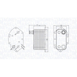 alyvos aušintuvas, variklio alyva
                                MAGNETI MARELLI                                           