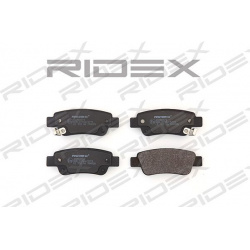 stabdžių trinkelių rinkinys, diskinis stabdys
RIDEX