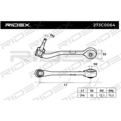 pakabos svirtis
                                RIDEX                                273C0064, Nenurodytas gamintojas, 273C00