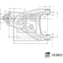 pakabos svirtis
                                FEBI BILSTEIN                                                183802, FEBI BIL