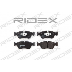 stabdžių trinkelių rinkinys, diskinis stabdys
                                RIDEX                                402B033