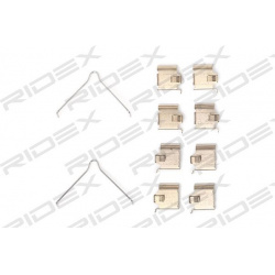 priedų komplektas, diskinių stabdžių trinkelės
                                RIDEX                                    