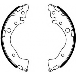 Stabdžių kaladėlės būgninės
                                SAMKO                                                81079,