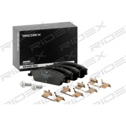 stabdžių trinkelių rinkinys, diskinis stabdys
                                RIDEX                                       