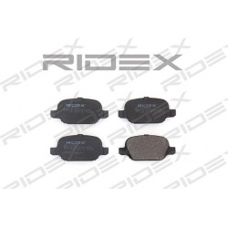 stabdžių trinkelių rinkinys, diskinis stabdys
                                RIDEX                                       