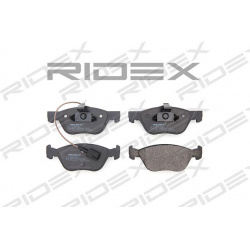 stabdžių trinkelių rinkinys, diskinis stabdys
                                RIDEX                                       