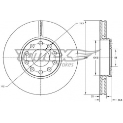 stabdžių diskas (1vnt)
                                TOMEX Brakes                                                TX70-65,