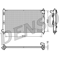 radiatorius, variklio aušinimas
                                DENSO                                                DRM4502